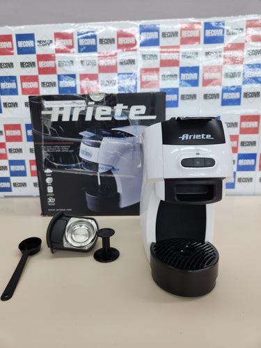 Cafetera 1.100W, 0.6L, 15 bares Ariete espresso, Blanco